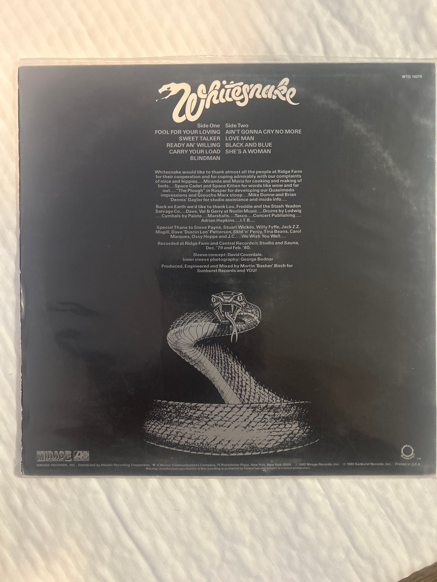 Whitesnake - Ready an’ Willing