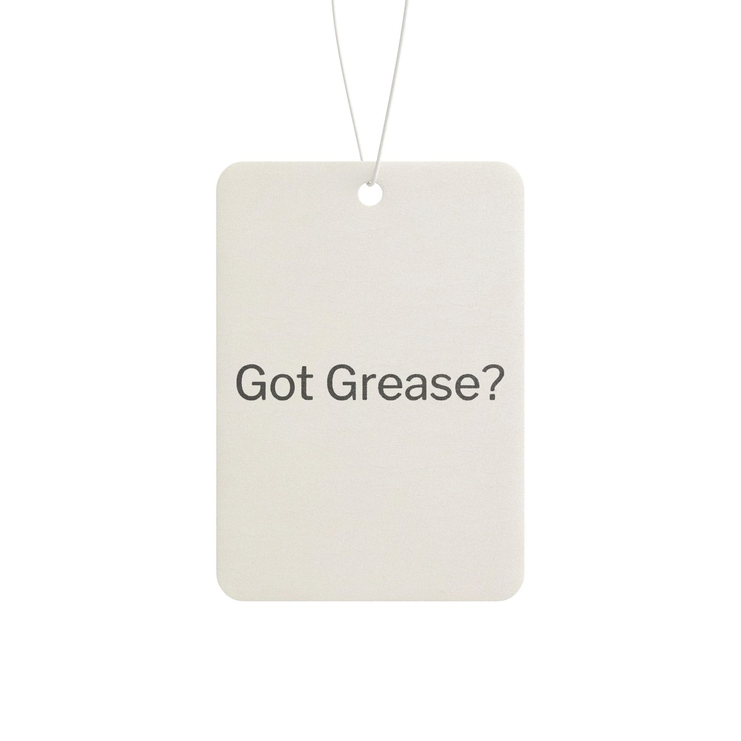 Got Grease? Car Air Freshener