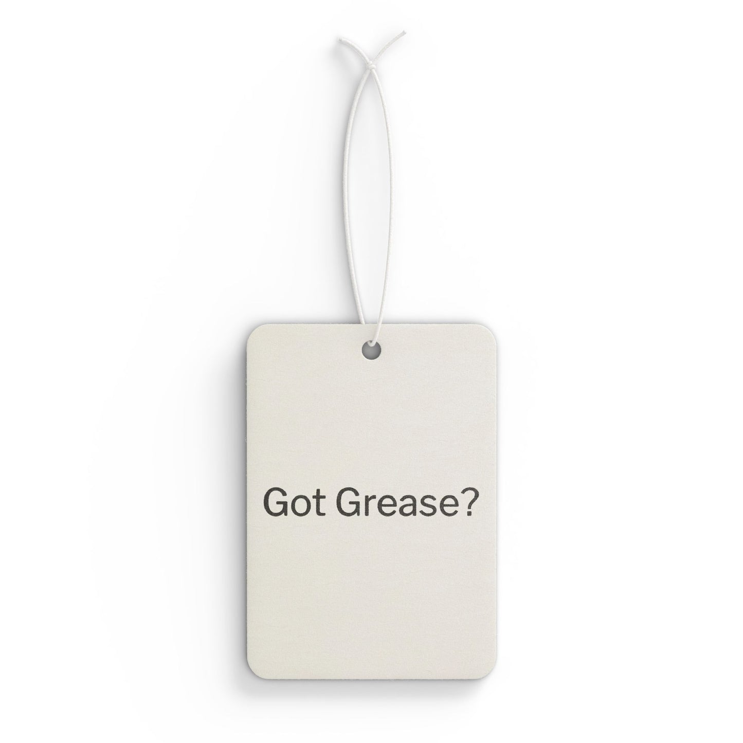 Got Grease? Car Air Freshener