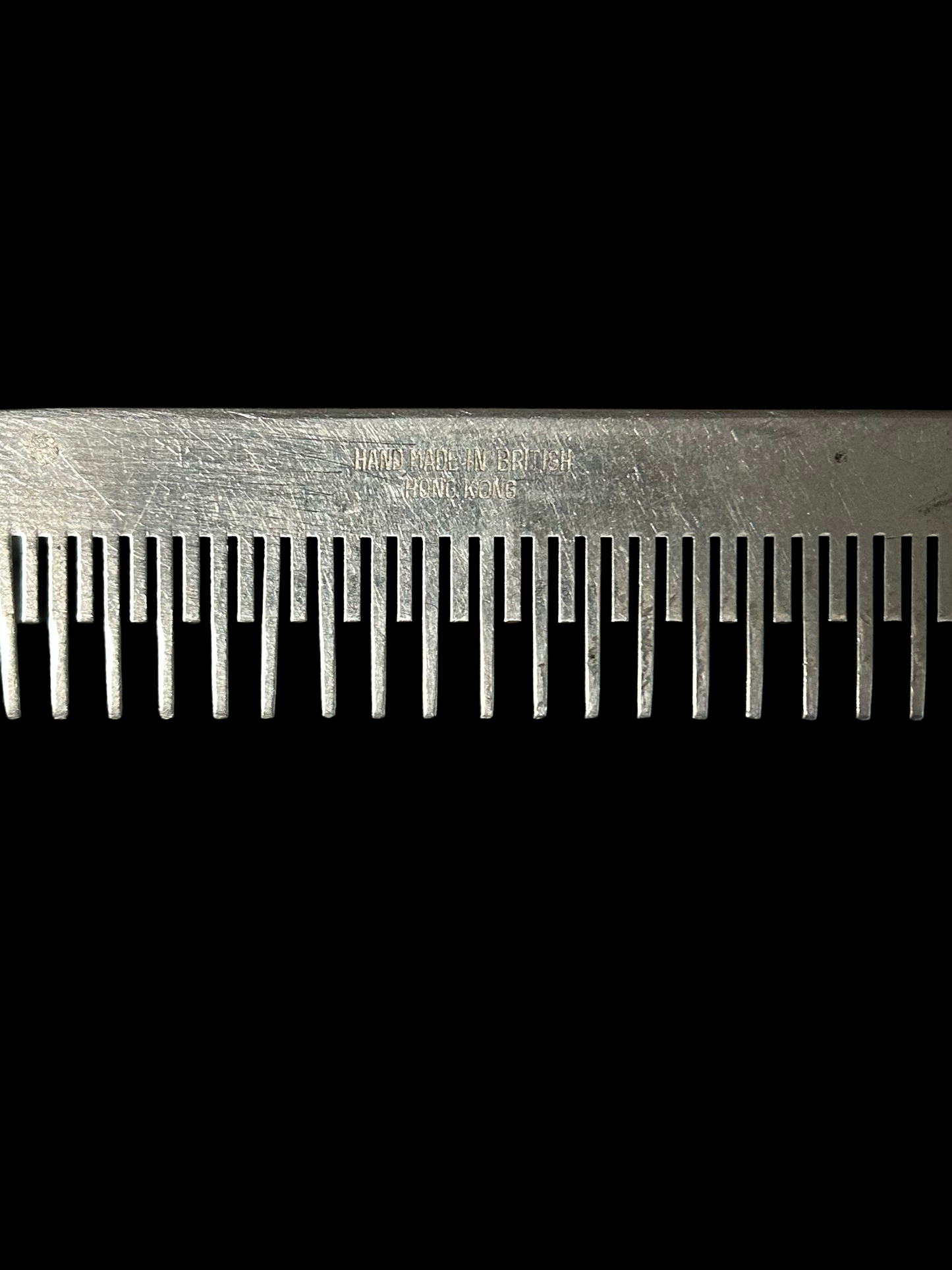 Vintage Metal Comb