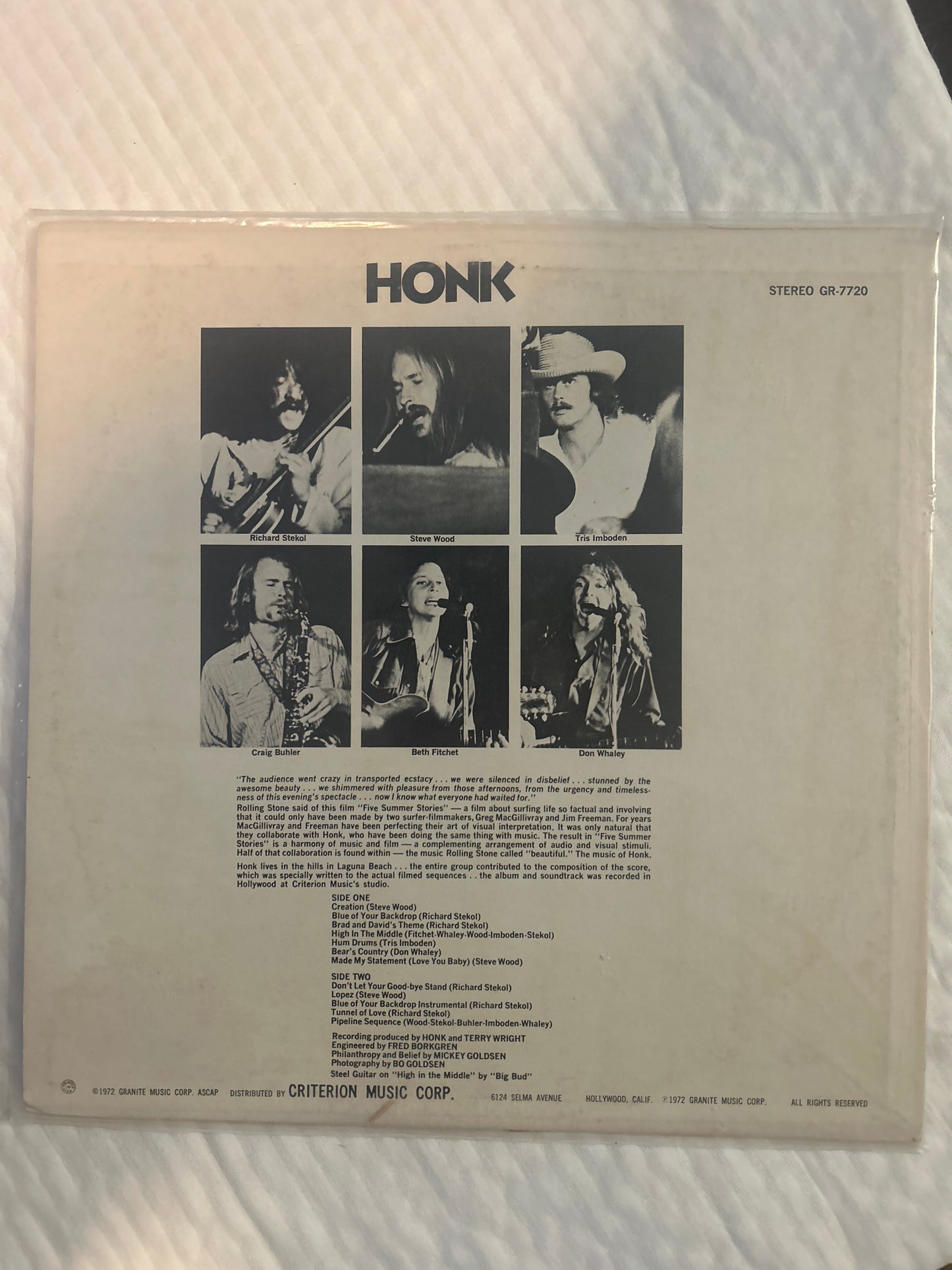 Honk - Five Summer Stories