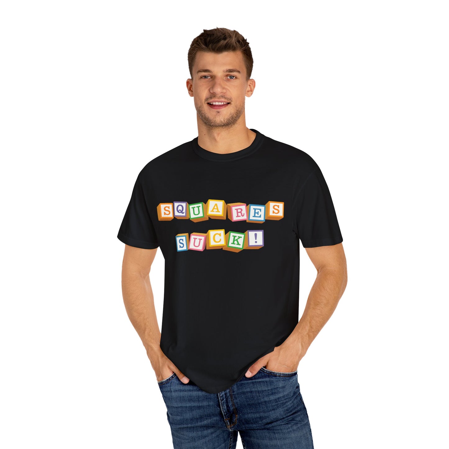 Squares Suck Tee
