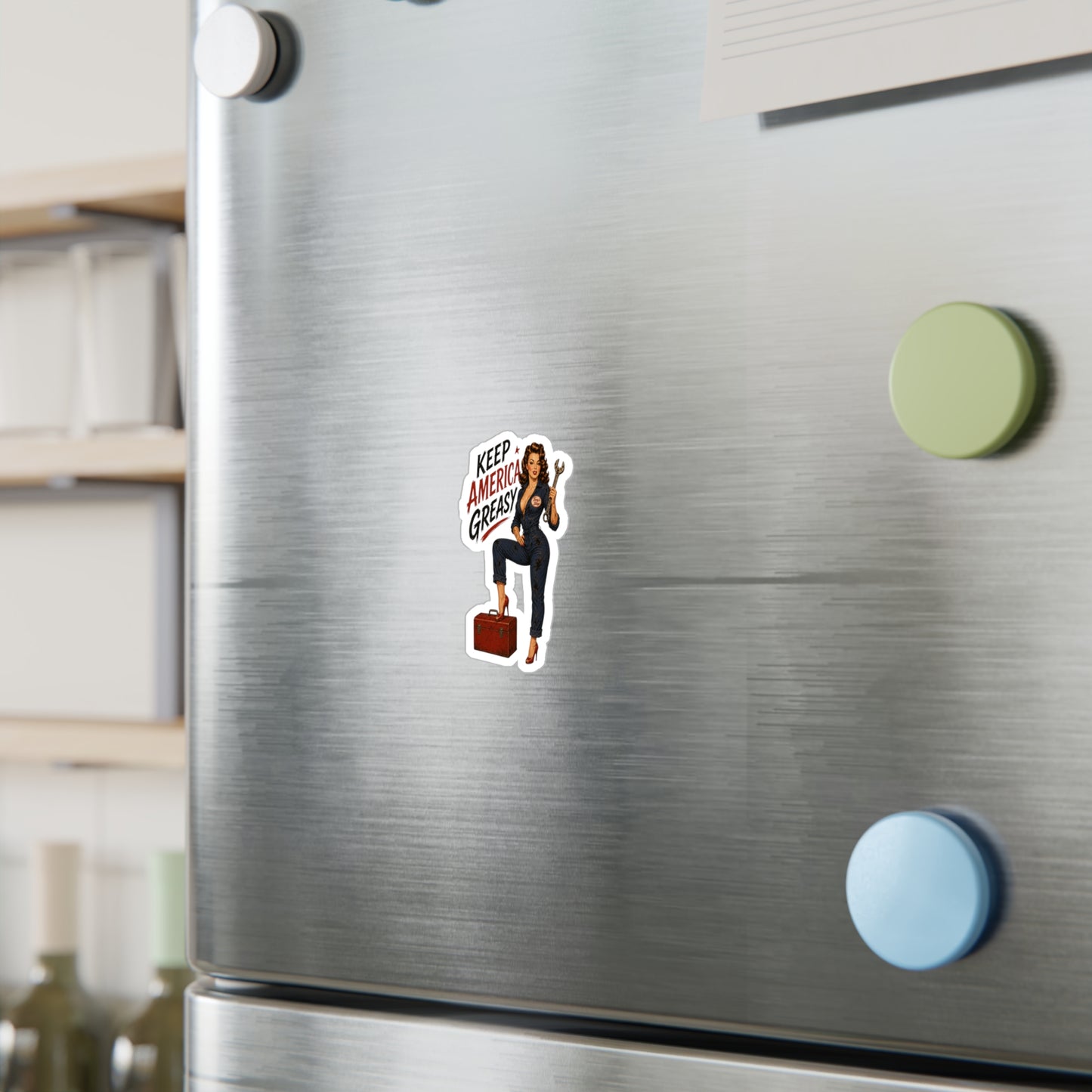 Keep America Greasy Sticker