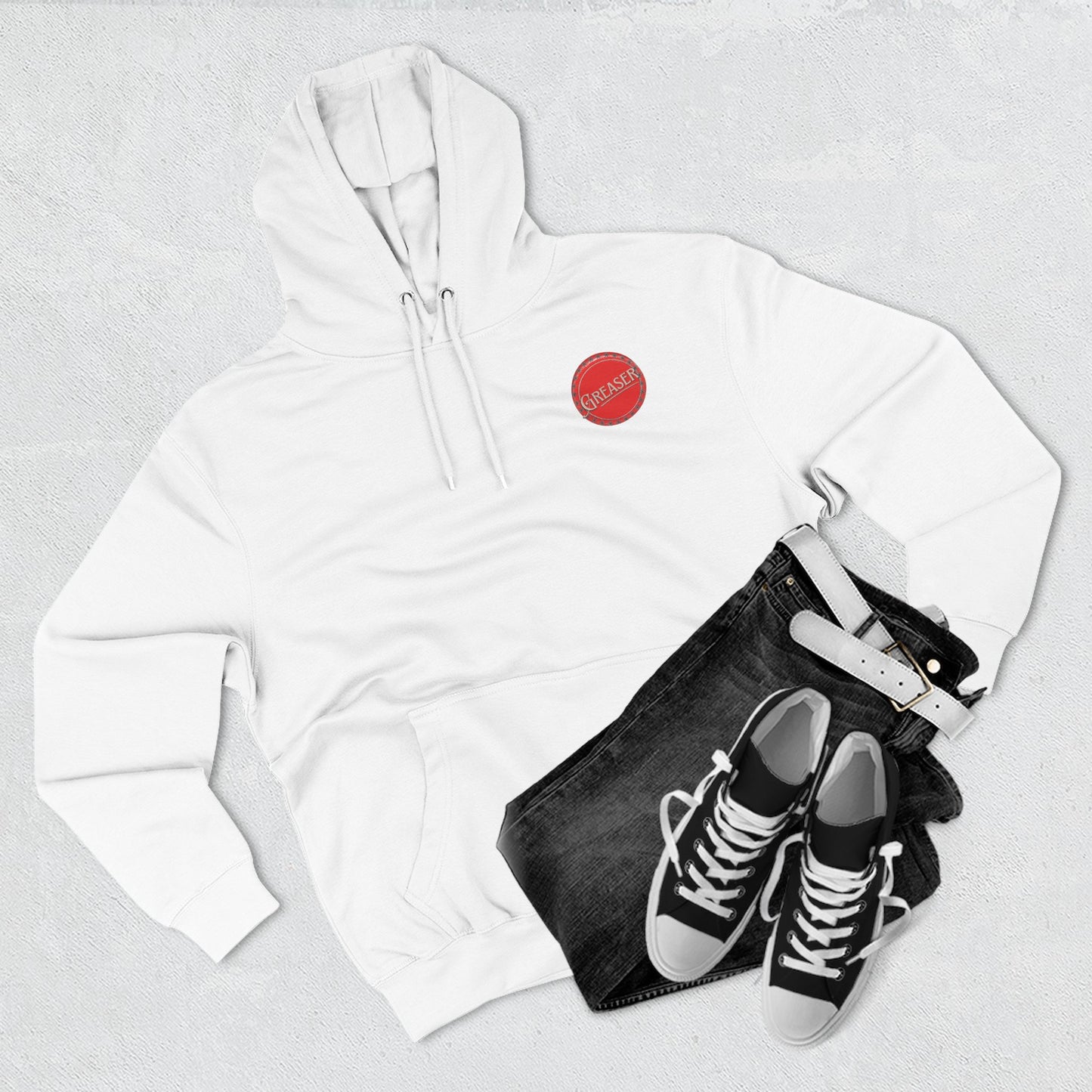 Vintage Cool, Confident, & Greasy Hoodie