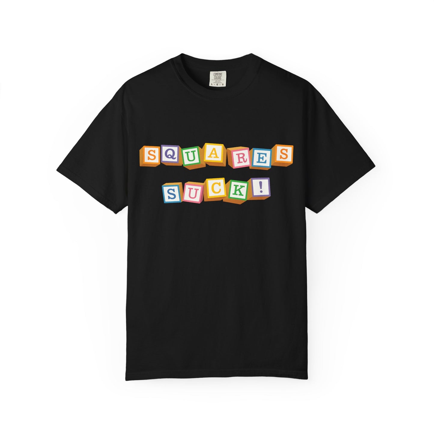 Squares Suck Tee