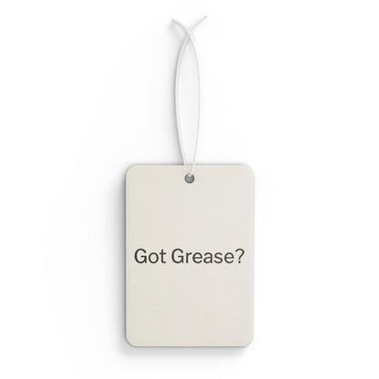 Got Grease? Car Air Freshener