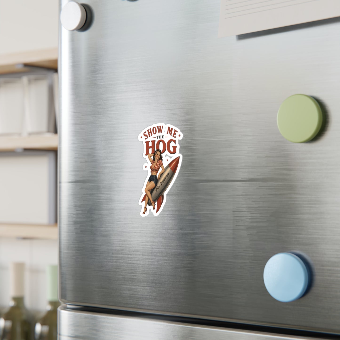 Show Me the Hog Sticker