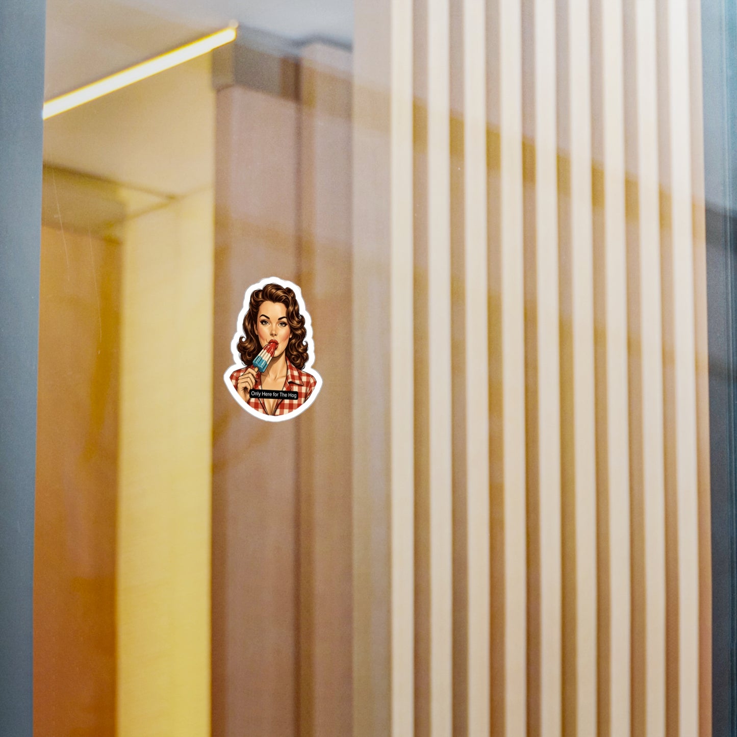 Only Here for The Hog Sticker