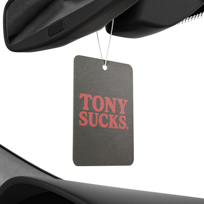 Tony Sucks Car Air Freshener