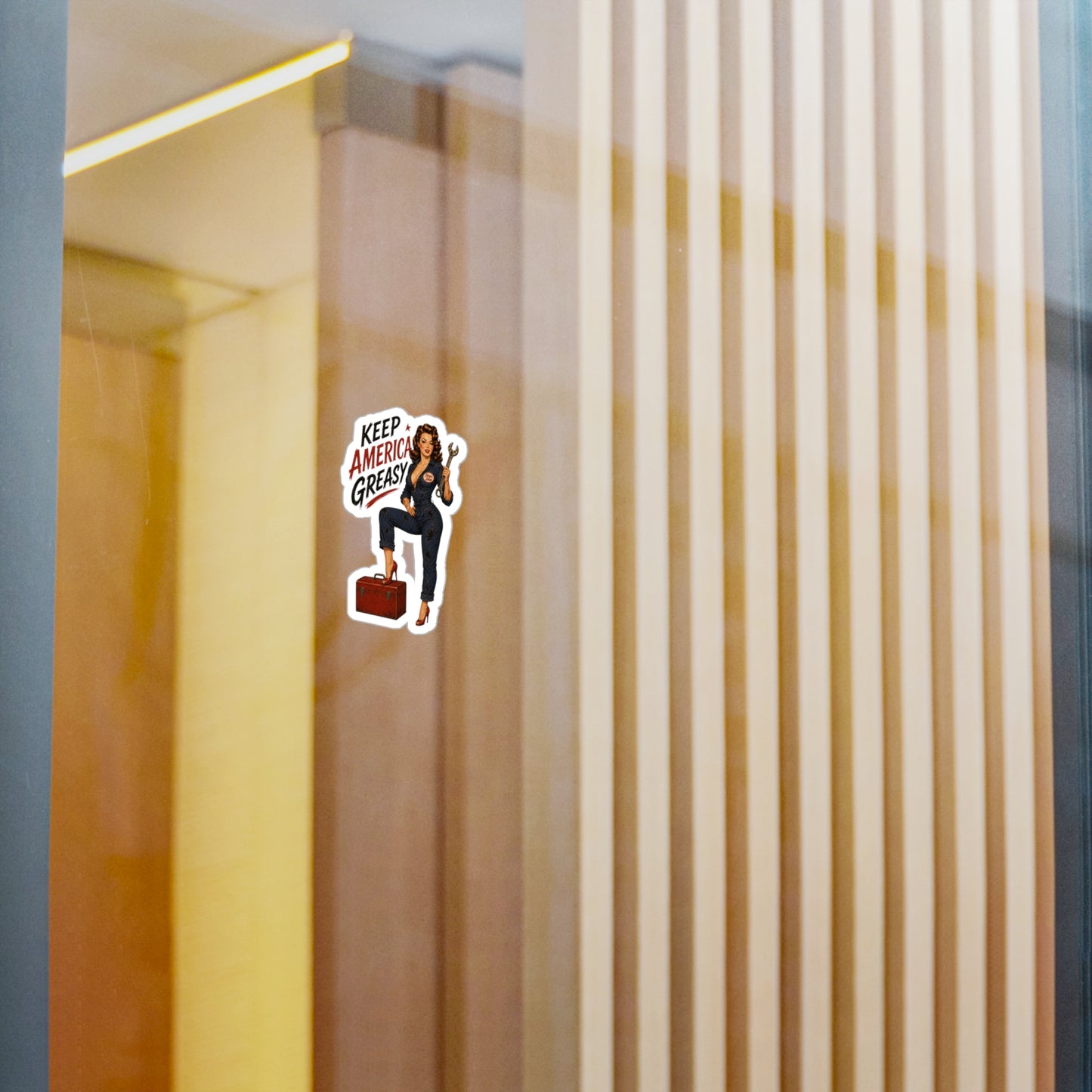 Keep America Greasy Sticker