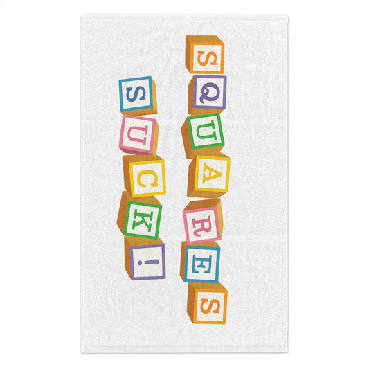 Squares Suck Rag