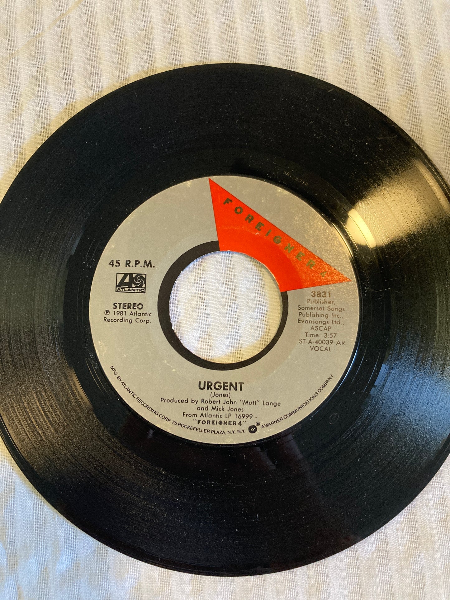 Foreigner 45