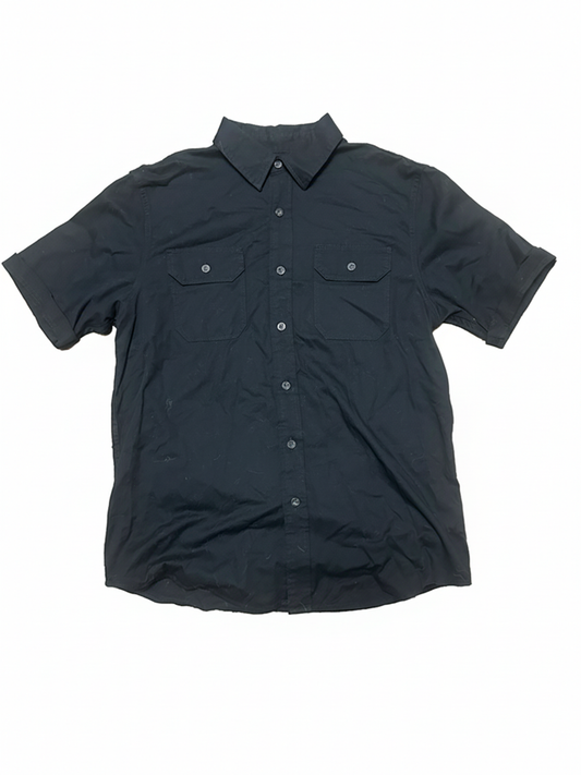 Black Vintage Wrangler Button Up