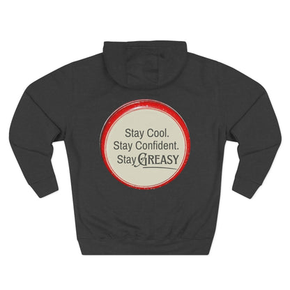 Vintage Cool, Confident, & Greasy Hoodie