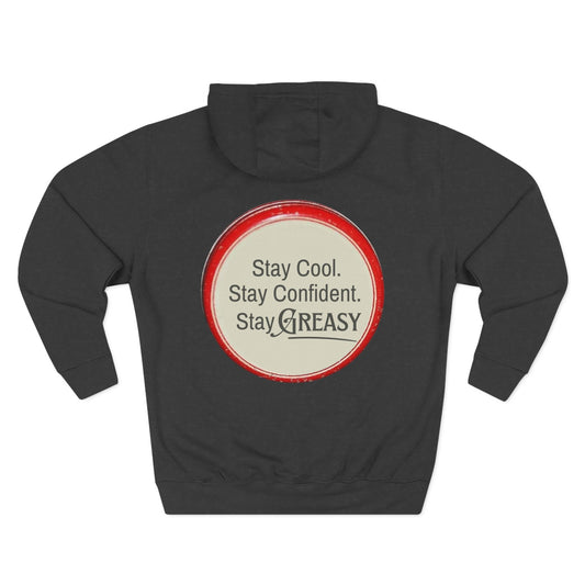Vintage Cool, Confident, & Greasy Hoodie
