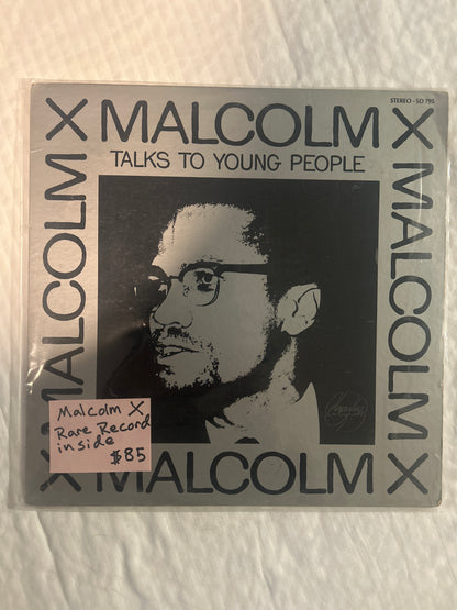 RARE! Malcolm X Talks to young people