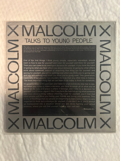 RARE! Malcolm X Talks to young people